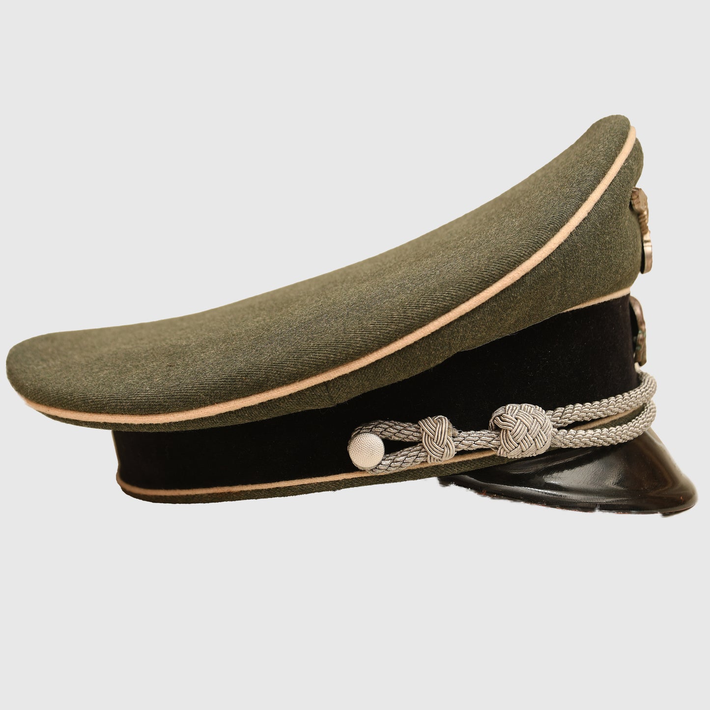 German WWII Waffen-SS Officer’s Visor Cap
