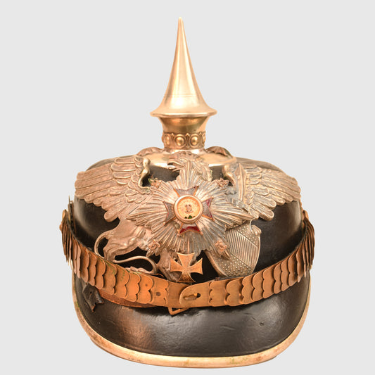 German WWI Baden Regiment 109 Reserve Officer’s Pickelhaube