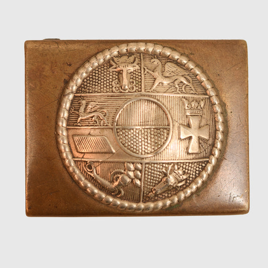 German WWI Mecklenburg-Strelitz Enlisted Man’s Buckle