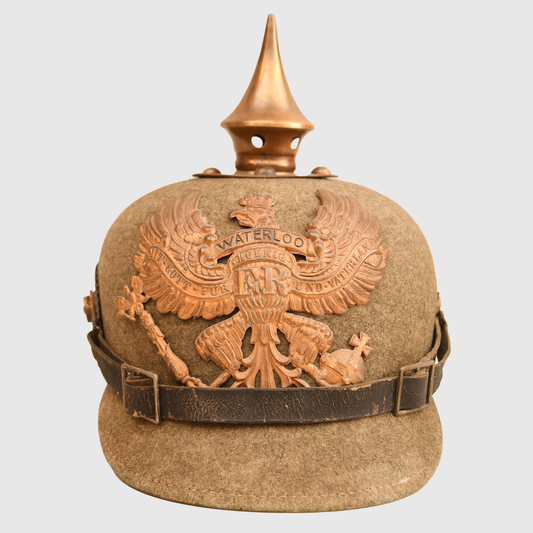 German WWI Prussian Felt Pickelhaube