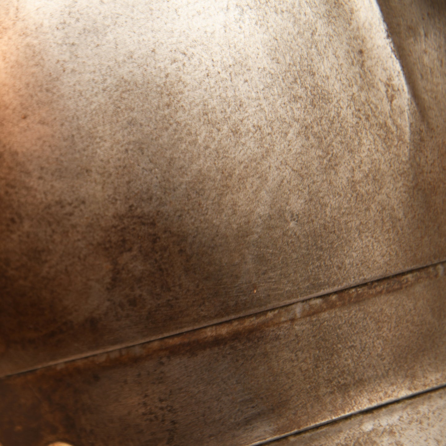 German WWI Saxon Guard Reiter All Steel Heavy Cavalry Helmet