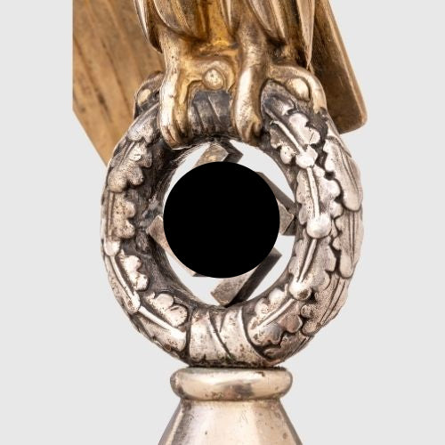 GERMAN WWII DEUTSCHLAND ERWACHE CAVALRY BANNER TOP