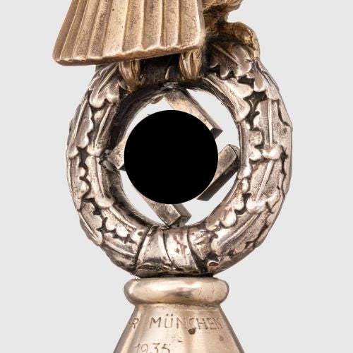 GERMAN WWII DEUTSCHLAND ERWACHE CAVALRY BANNER TOP