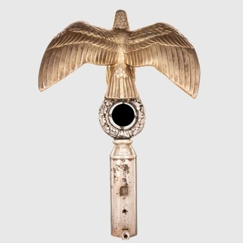 GERMAN WWII DEUTSCHLAND ERWACHE CAVALRY BANNER TOP