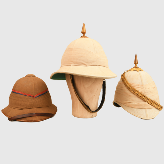 British Colonial Helmets Pre WWI (Group of 3)