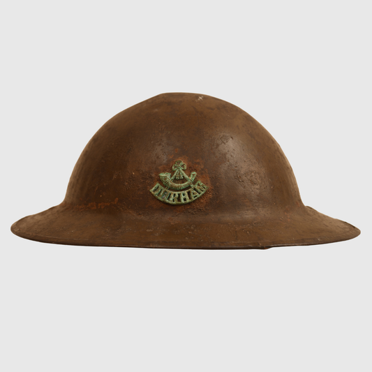British WWI Durham Light Infantry Brodie Helmet