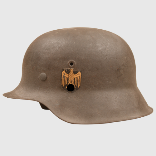GERMAN WWII KRIEGSMARINE SINGLE DECAL M 42 COMBAT HELMET