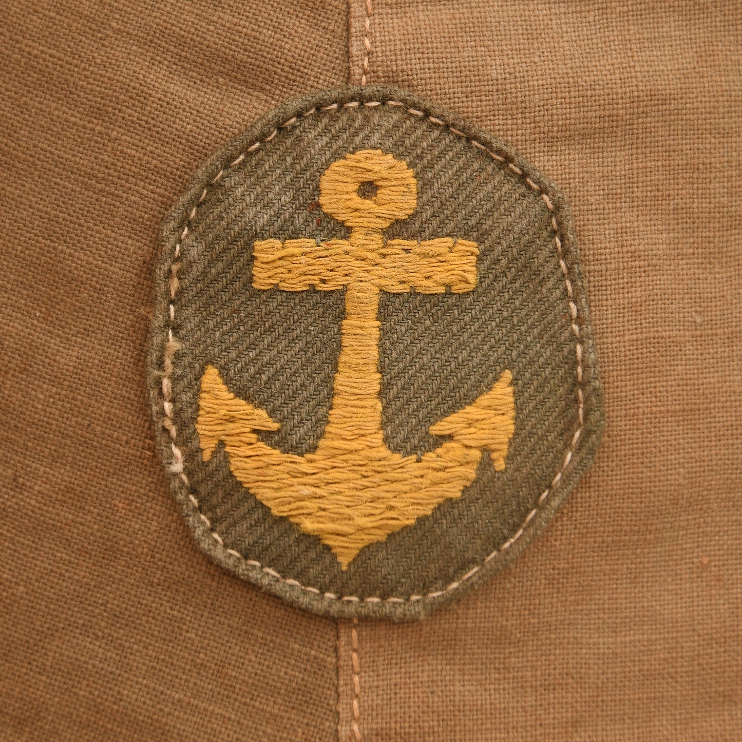 WWII Japanese Type 90 Naval Combat Helmet with Original Cover and Net