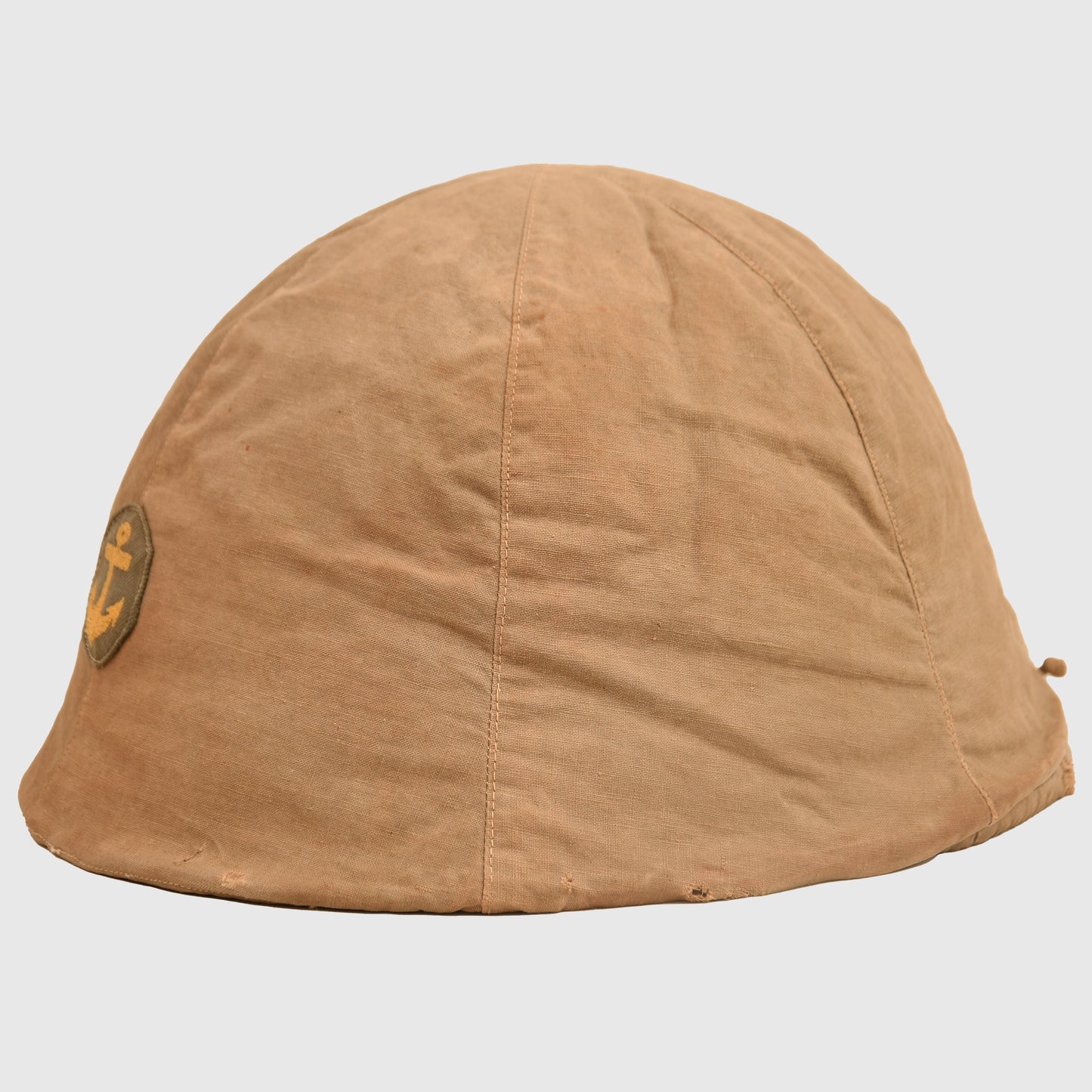WWII Japanese Type 90 Naval Combat Helmet with Original Cover and Net